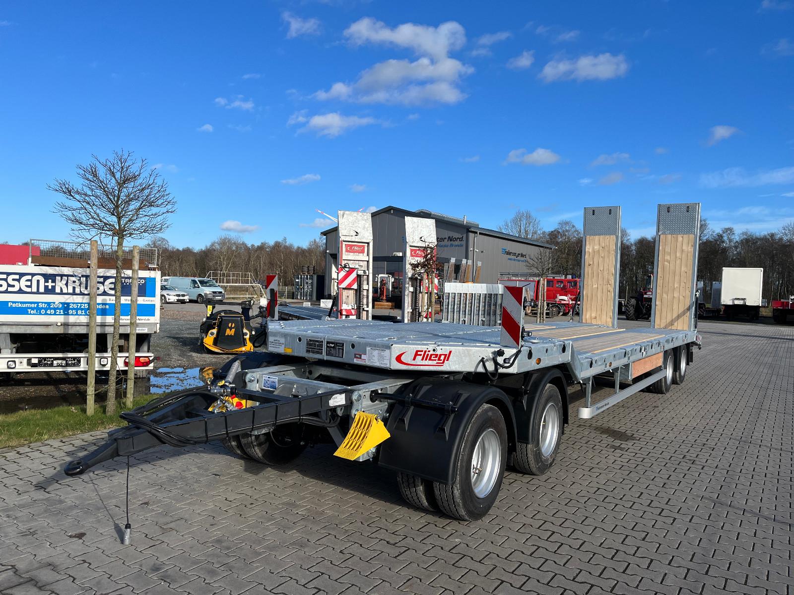 Fliegl VTS 400 S Luft/ Hydr. 4-Achs Tieflader -902