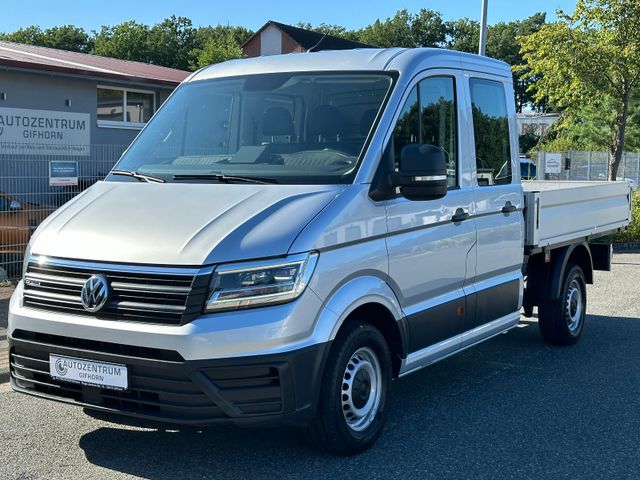 Volkswagen Crafter Pritsche 35 DOKA 4Mot/7-Sit/LED/Navi/AHK