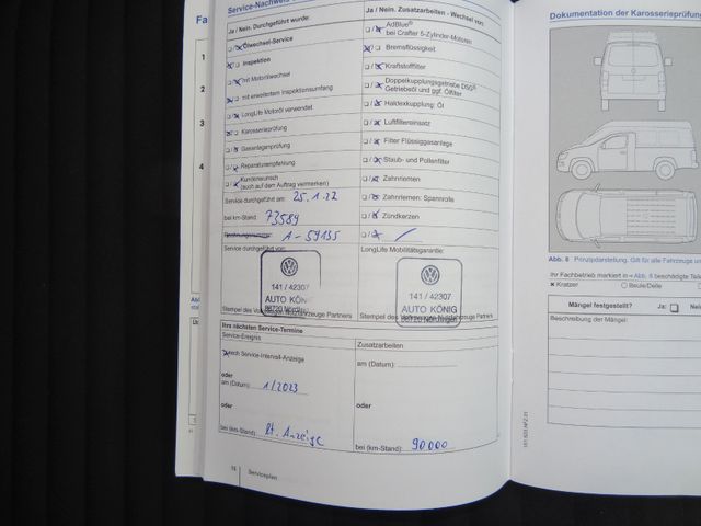Fahrzeugabbildung Volkswagen Caddy Maxi Soccer/Xenon/7-Sitzer/81.300km/1.Hd/