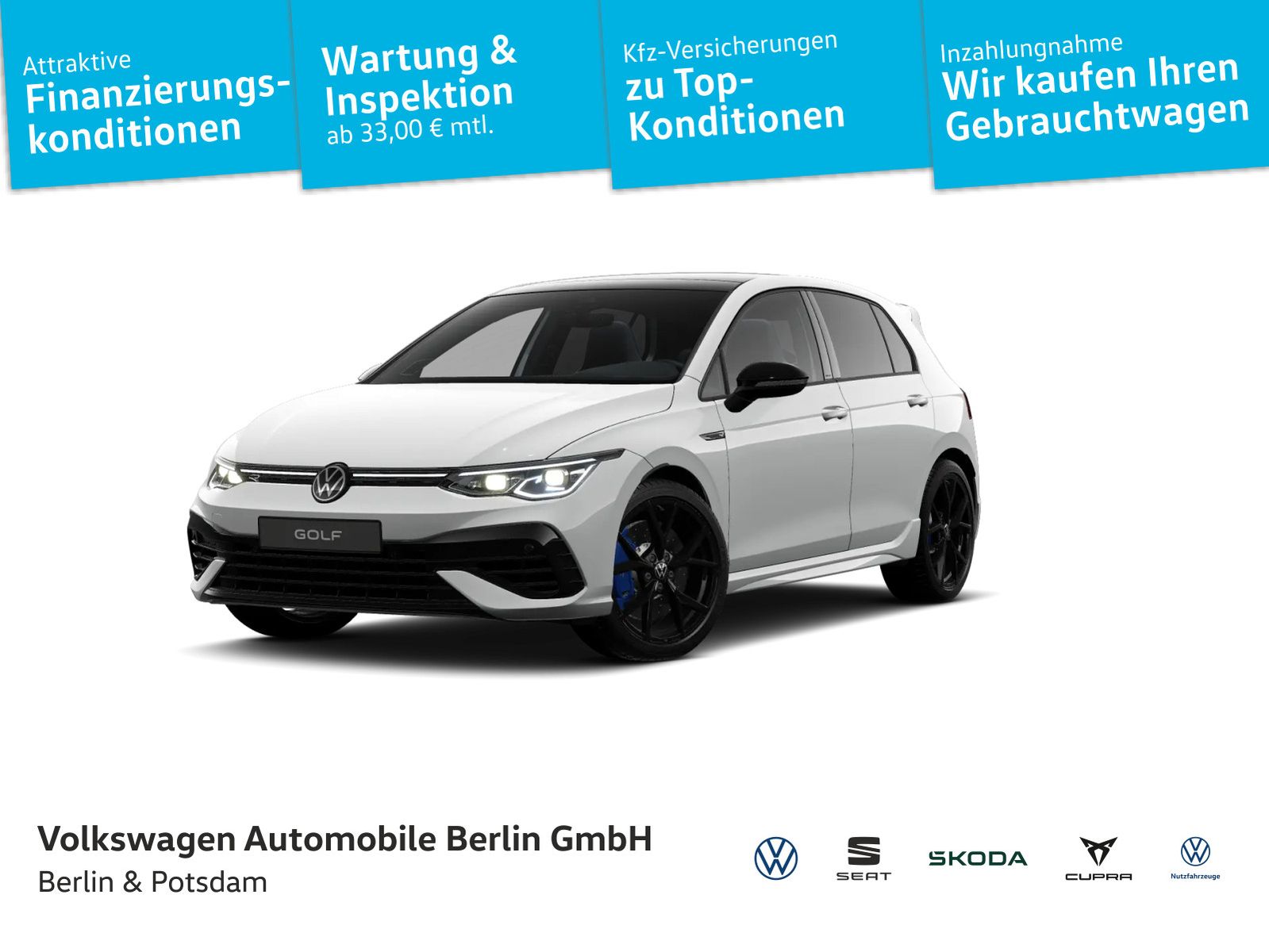 Volkswagen Golf VIII R 2.0TSI DSG P-DACH H&K ESTORIL8x19 KA