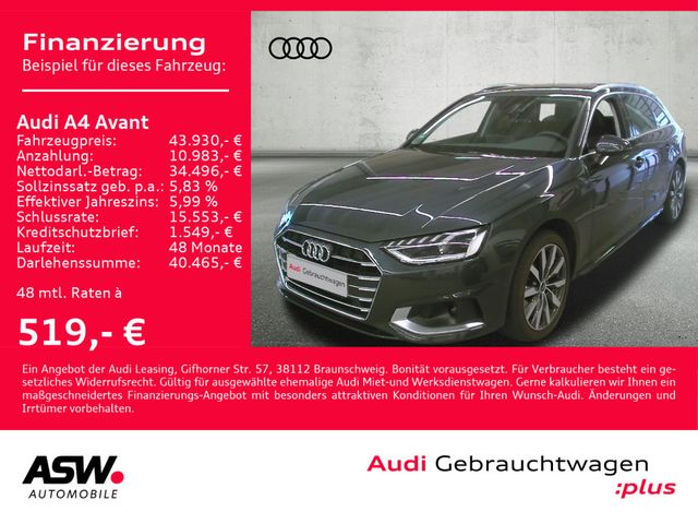 Audi A4 Avant advanced 35TDI Stronic Navi LED AHK ACC