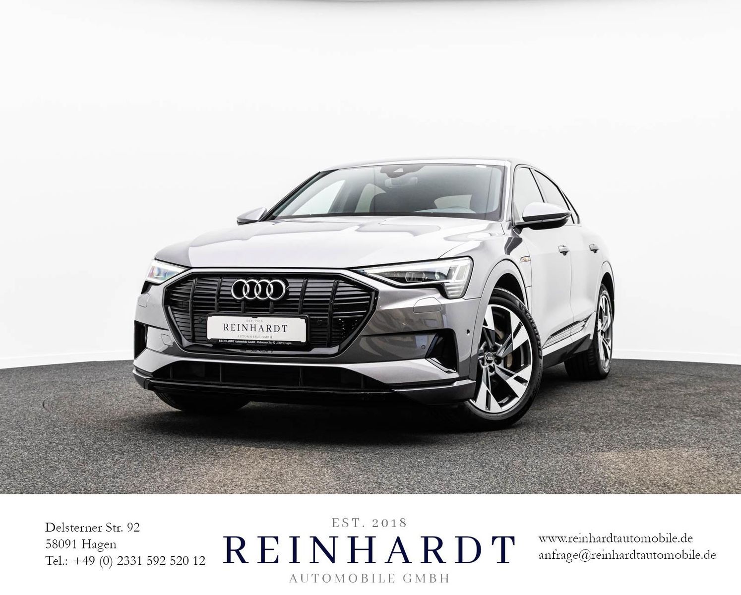 AUDI E-TRON SPORTBACK 55 S LINE BLACK LED/KEYLESS/KAM