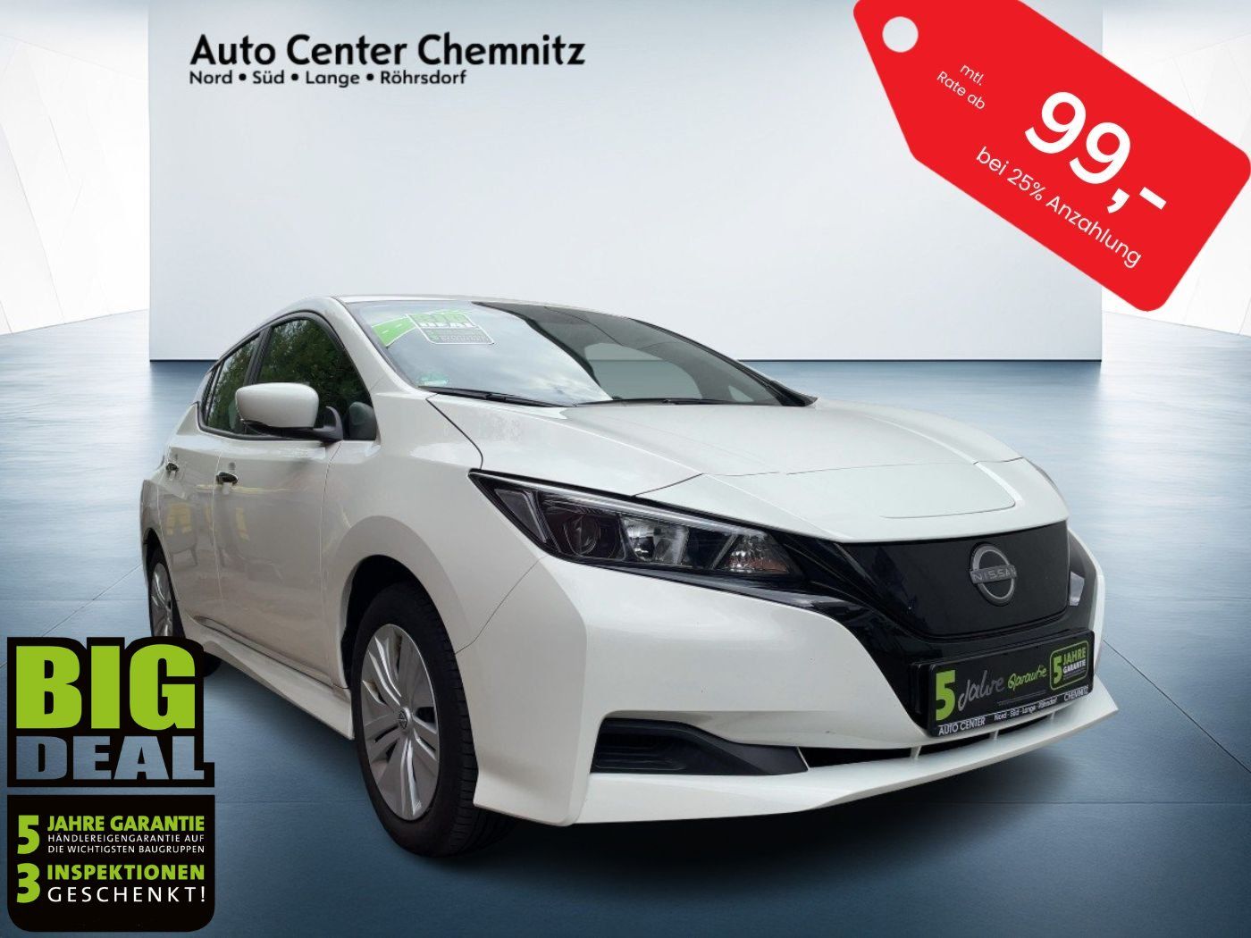 Nissan Leaf ZE1 Klimaautomatik