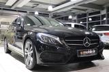 Mercedes-Benz C400 T* AMG PAKET* 4MATIC* PANO* BURMESTER* ACC* - Mercedes-Benz C-Klasse: Schwarz
