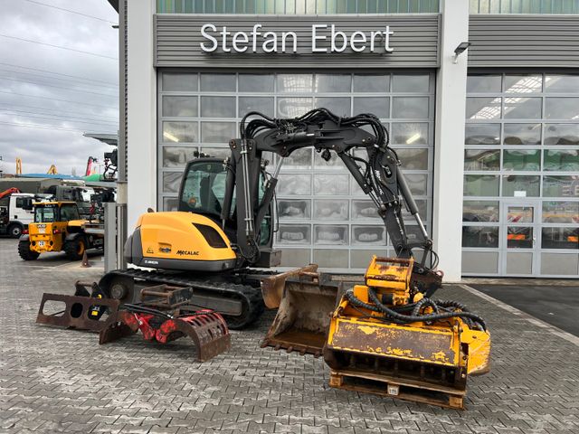 MECALAC 8MCR GreenJob / 3.657h / Mulcher Greifer Löffel