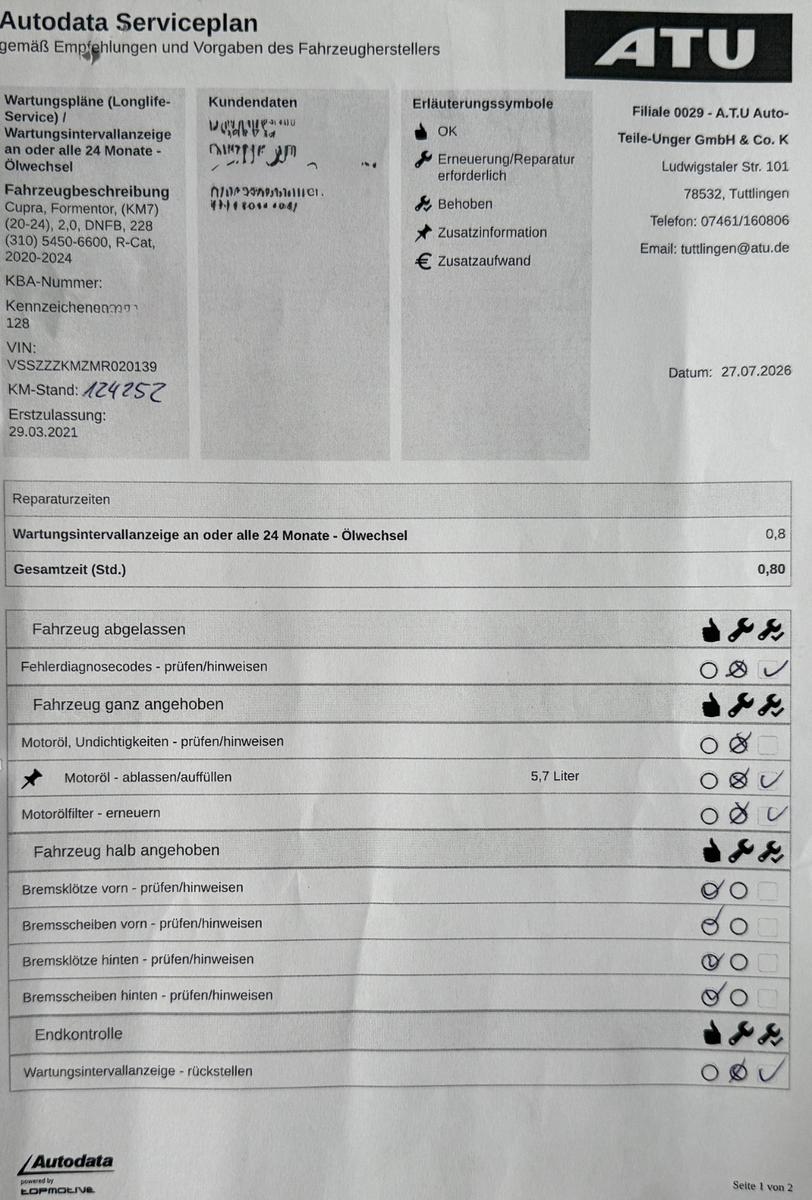 Cupra Formentor AUT ACC RKAM Carpl LKA PANO AHK Vcock, миниатюра 17