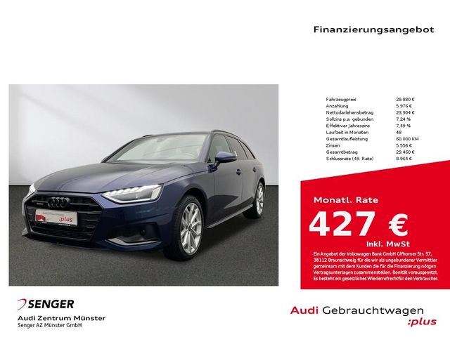 Audi A4 Avant Advanced 45 TDI quattro MMI LED Pano