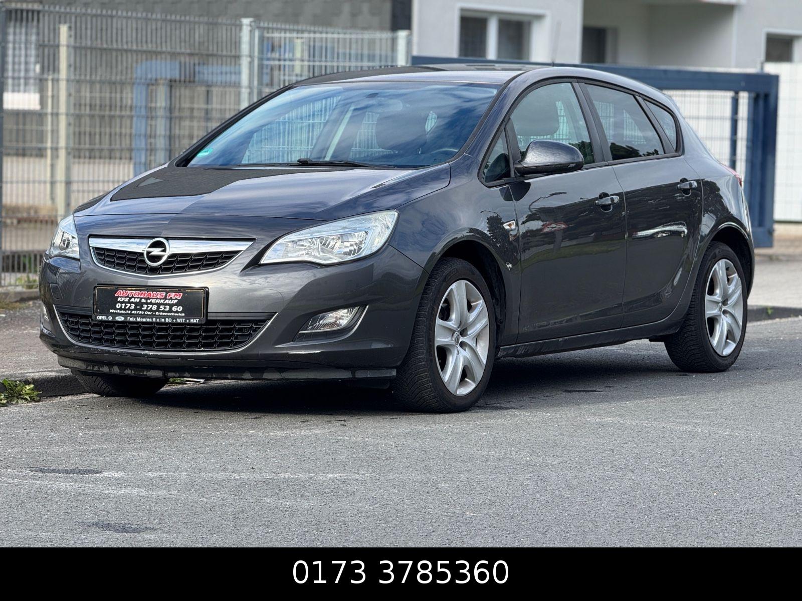 Opel Astra J Lim. Design Edition*KLIMA*5 TÜRIG*TÜV*