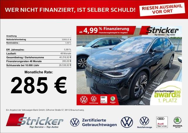 Volkswagen ID.5 Pro Performance 150/77 285,-ohne Anzahlung