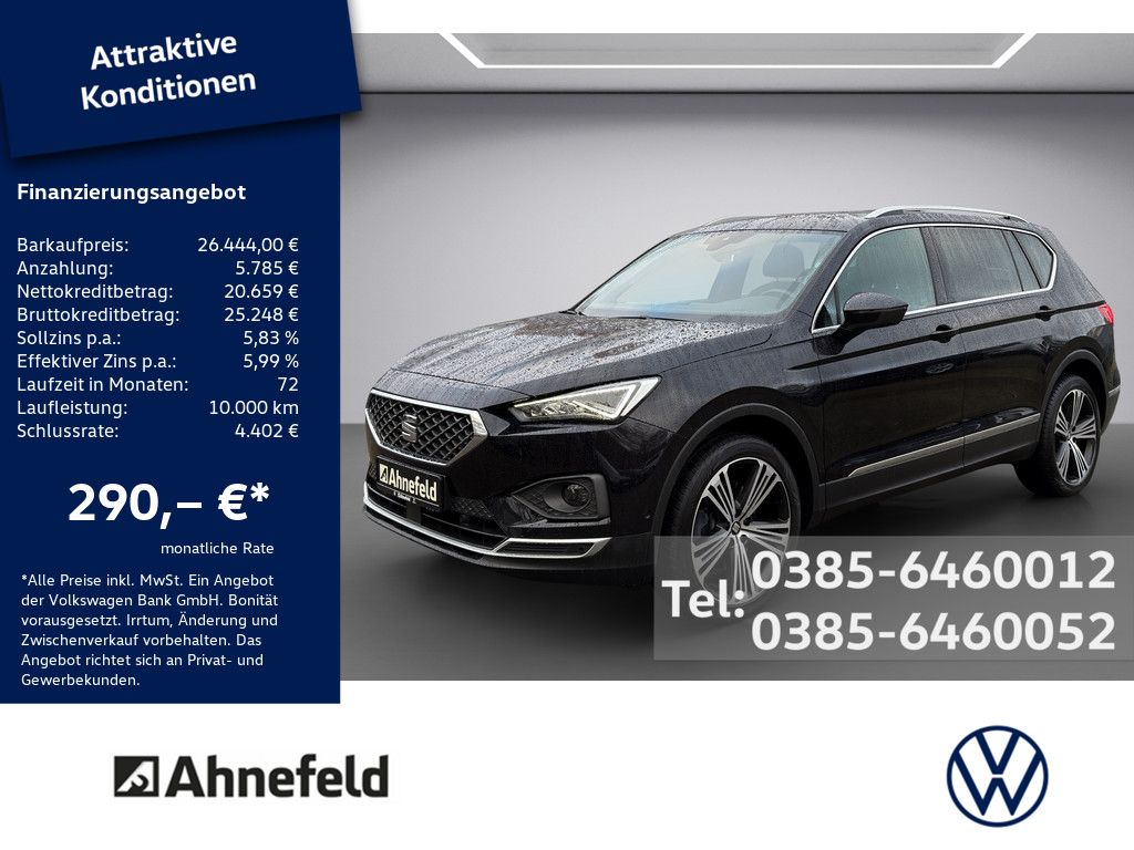 Seat Tarraco 2.0 TSI Xcellence 4Drive PANO 7-SITZER