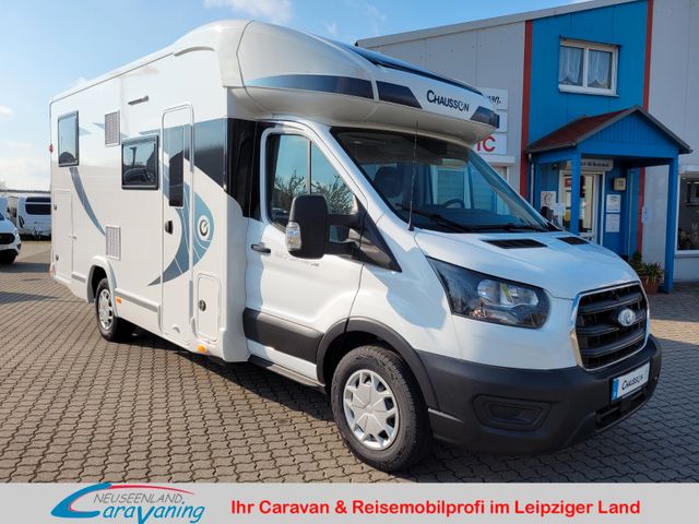 Neuseenland Caravaning Fahrzeugverkauf CHAUSSON 627 GA First Line *Mj22* Hubbett*+ First-Paket