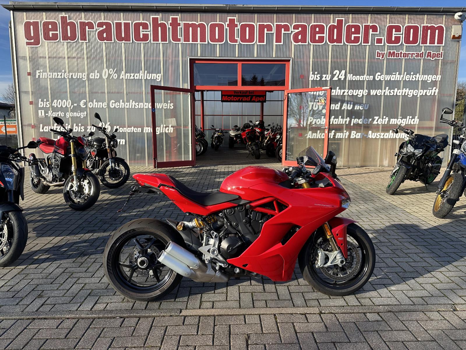 Ducati Supersport S Red Schaltautomat + Kurzes Heck