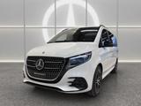 Mercedes-Benz V 300 d 4M STYLE LANG AMG LINE NIGHT+STDHZG+AIRM - weiße Mercedes-Benz V-Klasse