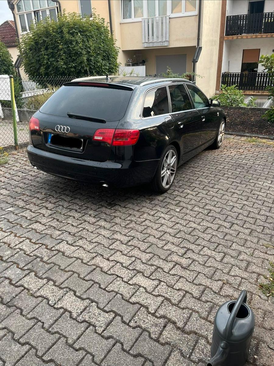 Audi A6 2007 — rear view