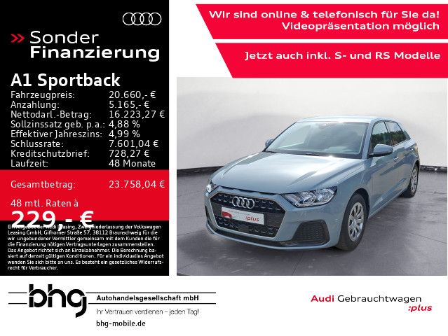 Audi A1 Sportback advanced 30 TFSI 85(11 Kamera