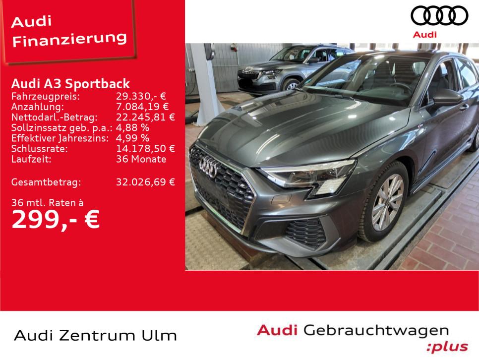 Audi A3 Sportback 35 TDI S-Line AHK B&O NAVI PANO SHZ