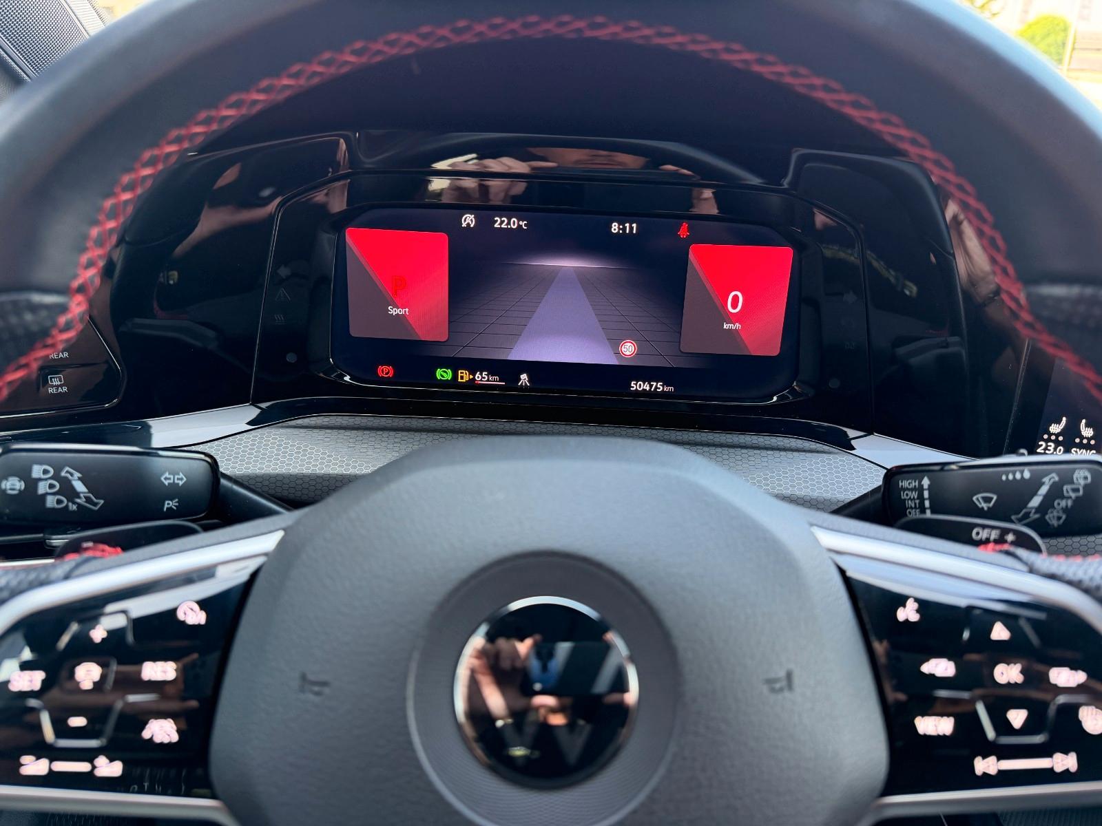 Volkswagen Golf VIII DSG GTI IQ-Light Alcantara Virtual, миниатюра 19