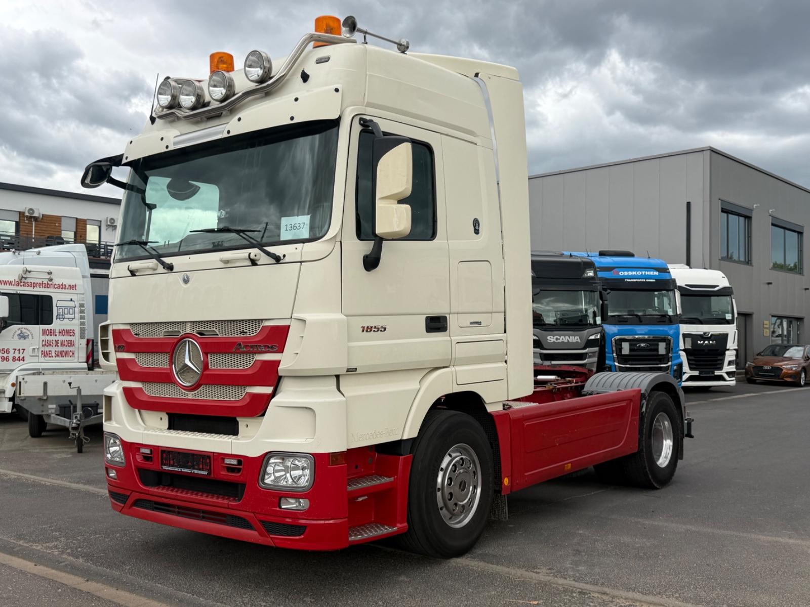 Mercedes-Benz Actros 1855 LS, MP3, EPS, V8, E5, Ahk, Voith