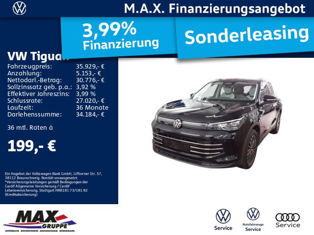 Tiguan 1.5 TSI DSG ELEGANCE LED+KAMERA+AHK+PDC+A