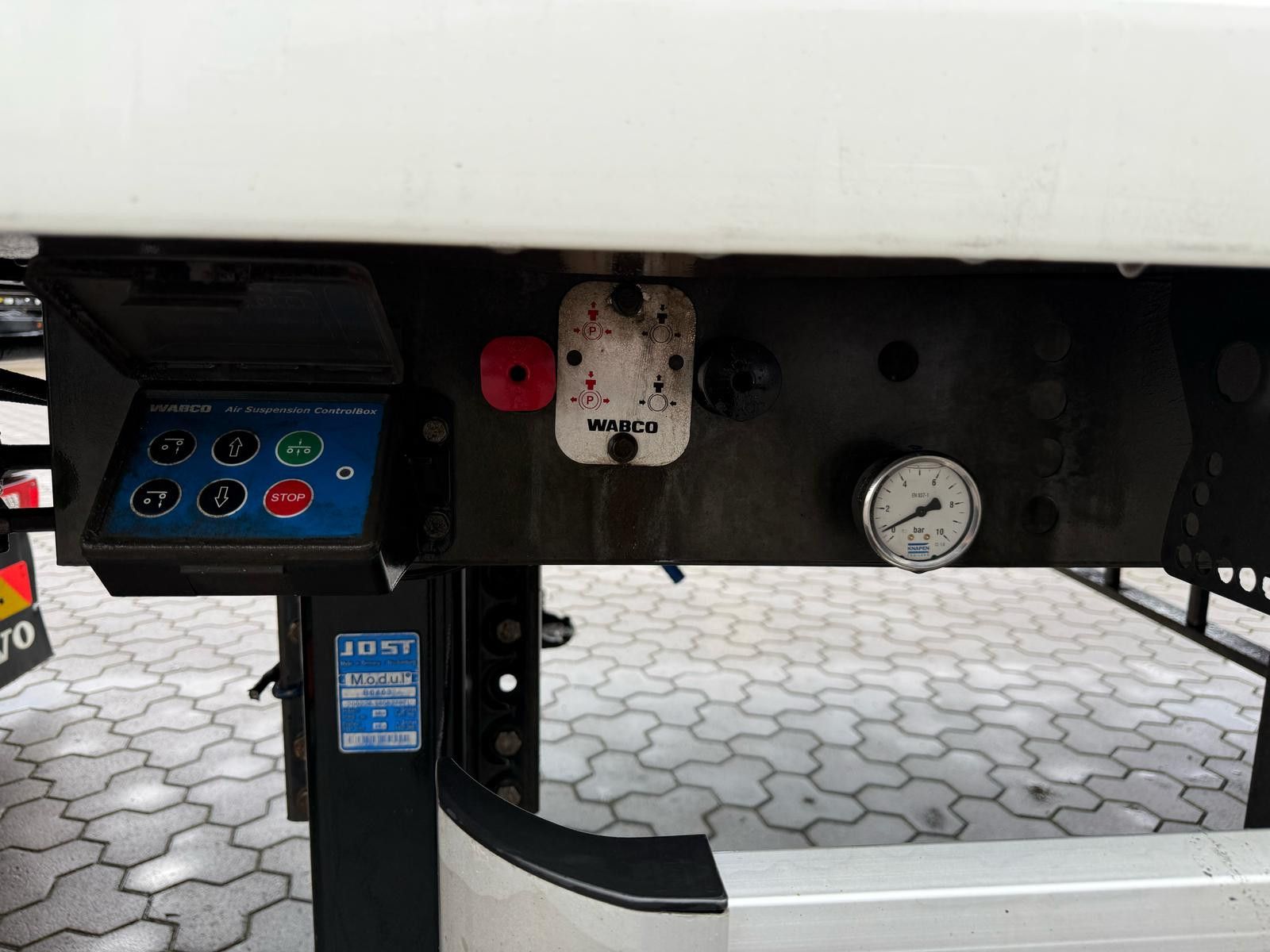 Fahrzeugabbildung Knapen K100 Schubboden 71 m³ Powersheet Lenkachse Agrar
