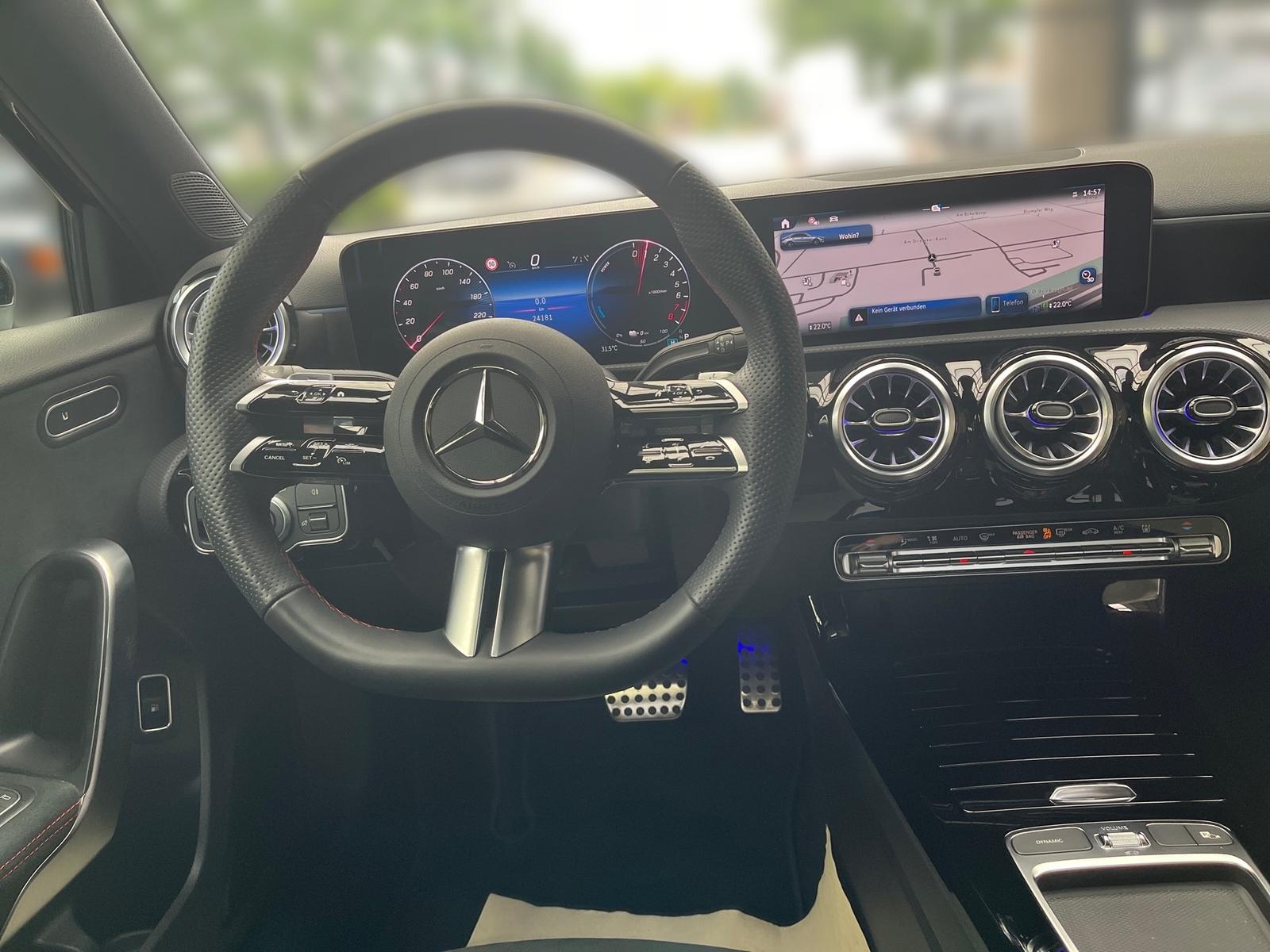 Mercedes-Benz A 250 e Limo AMG+360°+Kamera+KeyLess+LED+Navi+LM