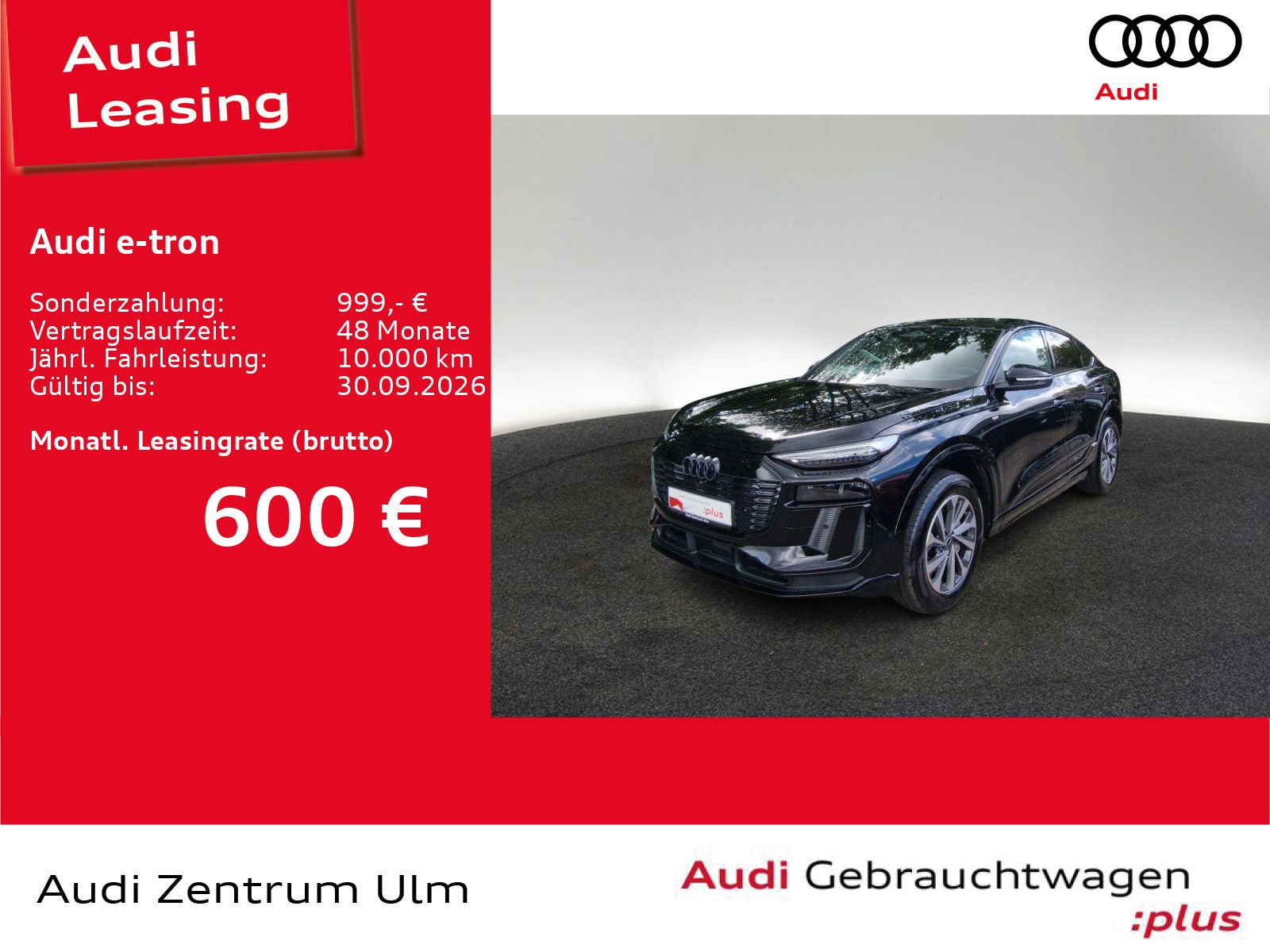 Audi Q6 Sportback S-Line e-tron performance AHK 0,25% foto 3