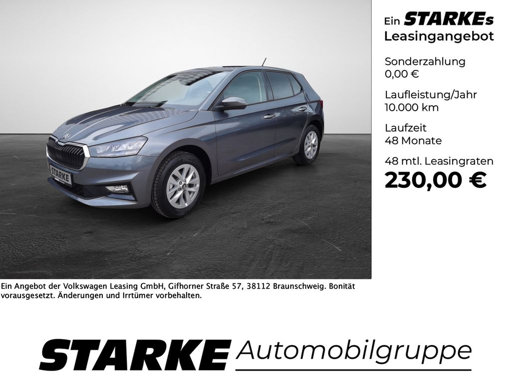 Fabia 1.0 TSI 95 PS Essence  LED PDC LM Klima