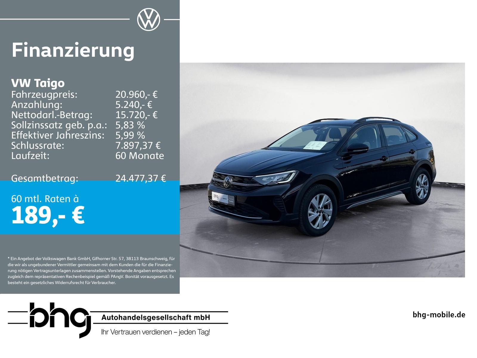 Volkswagen Taigo 1.0 TSI Life DSG #LED #CarPlay