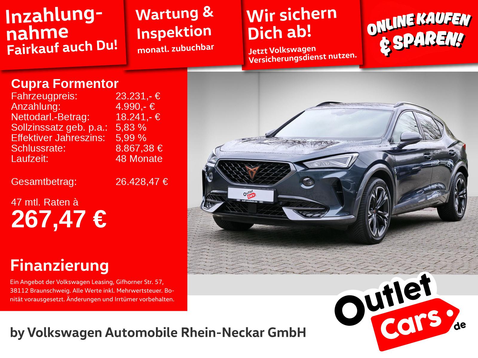 Cupra Formentor 1.5 TSI LED DSG Navi Kamera uvm
