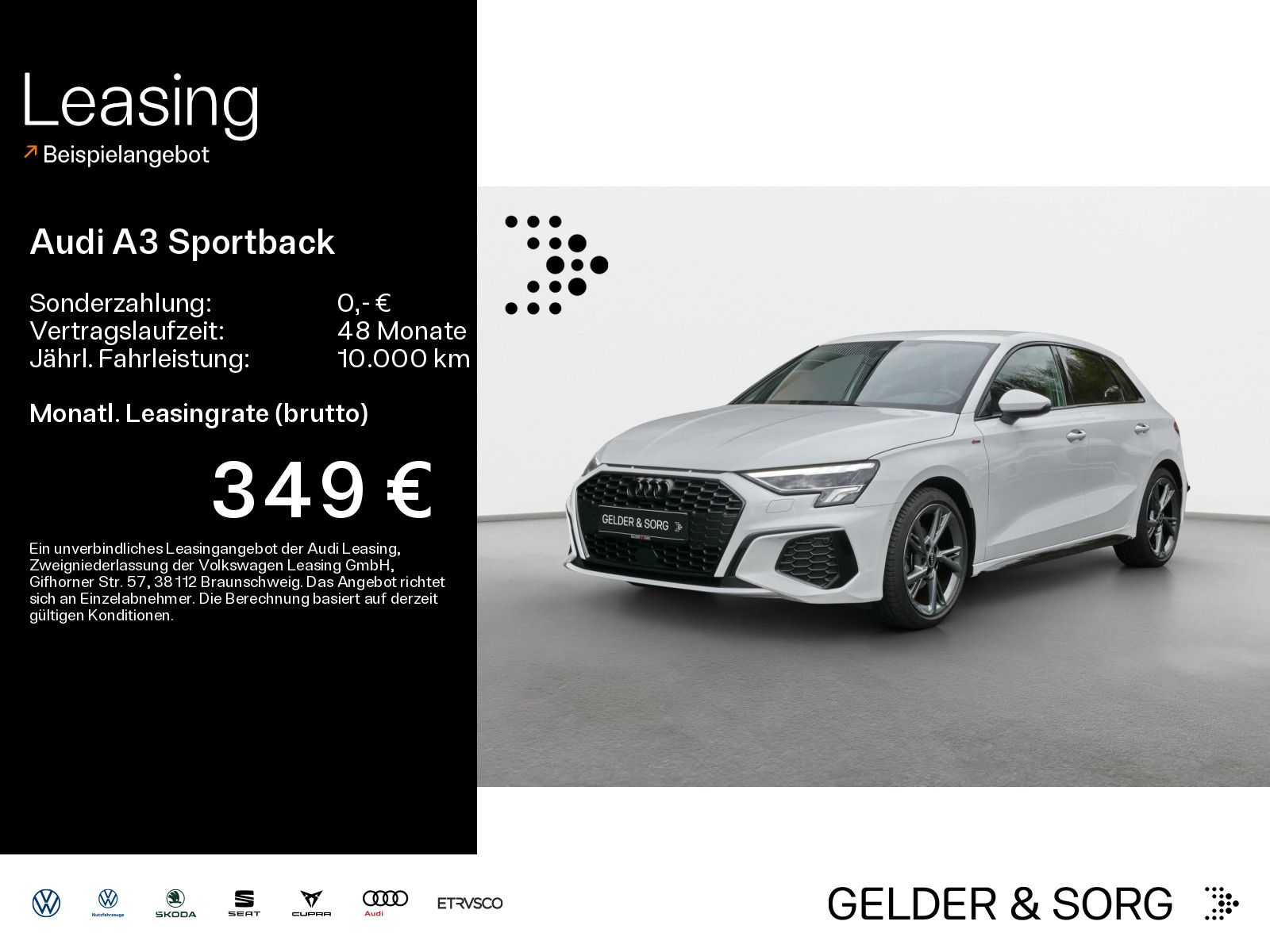 Audi A3 Sportback 30 TFSI S line S-tr. *LED*Navi*EPH*