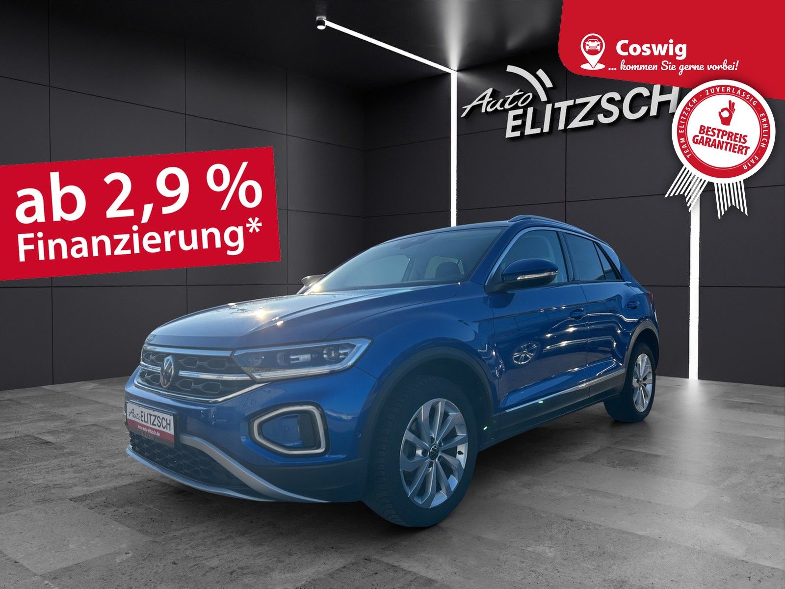 Fahrzeugabbildung Volkswagen T-Roc Style TDI LED+ ACC SH AppConnect Ambiente