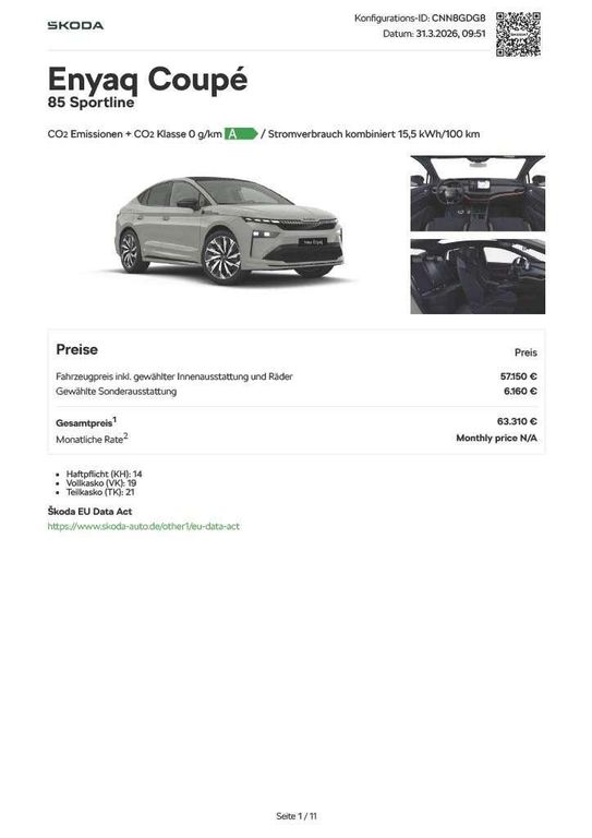 Image of Skoda Enyaq
