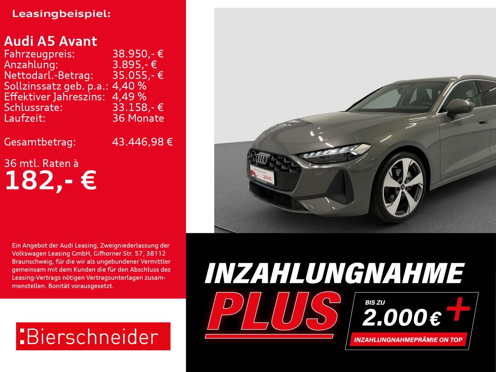 Audi A5 Avant A5 Av TFSI AHK LED CAM ACC 20 imagem 2