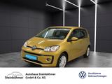 Volkswagen up! move up 1.0 RearView Sitzhzg. Klima - mit Benzin-Antrieb: Gelb, Kleinwagen