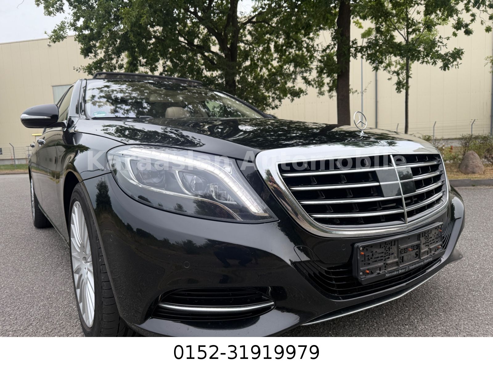 Mercedes S 300 2014, 2.1 hibrīds, Automāts, Sedans, Melns — Latvijā