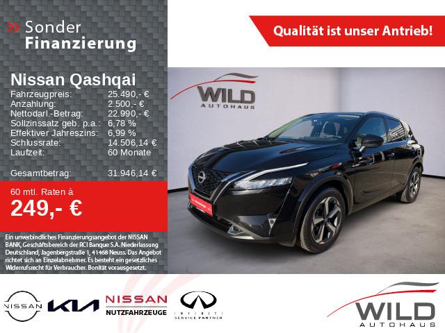 Nissan Qashqai 1.3 DIG-T N-Connecta Pano Navi SHZ LED