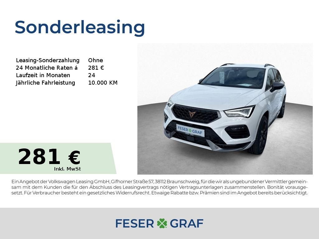 Cupra Ateca 1.5 TSI DSG SHZ|FaPa L|TopView|AHK