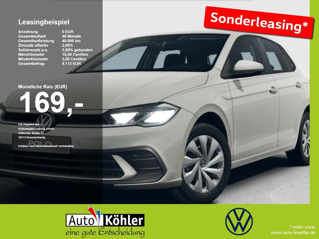 Polo Life 1.0 l CarPlay/Kamera/LED/PDC/Virt.C.