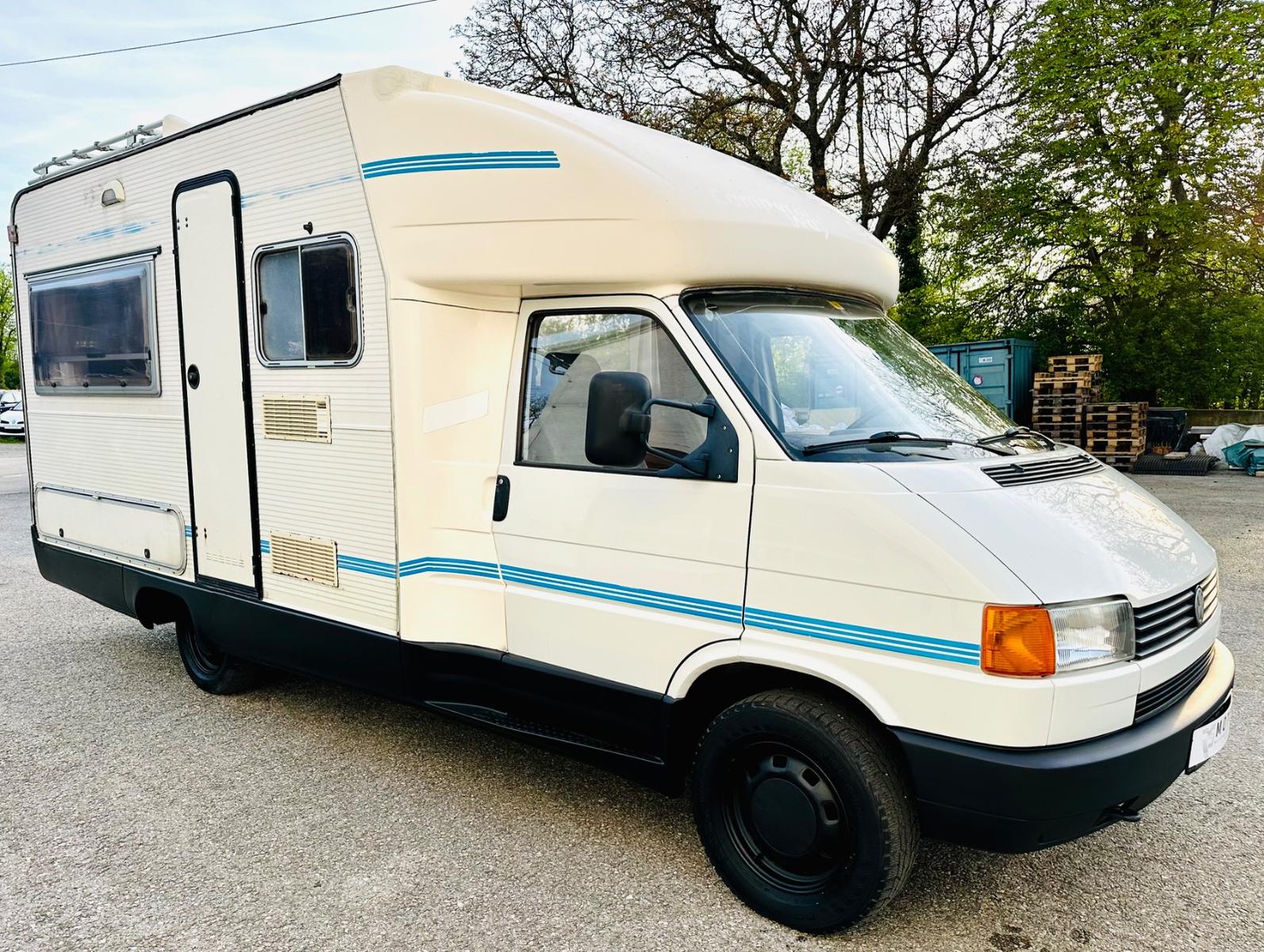 Volkswagen T4 2.4 D Wohnmobil Tüv NEU+WC+Dusche+Küche