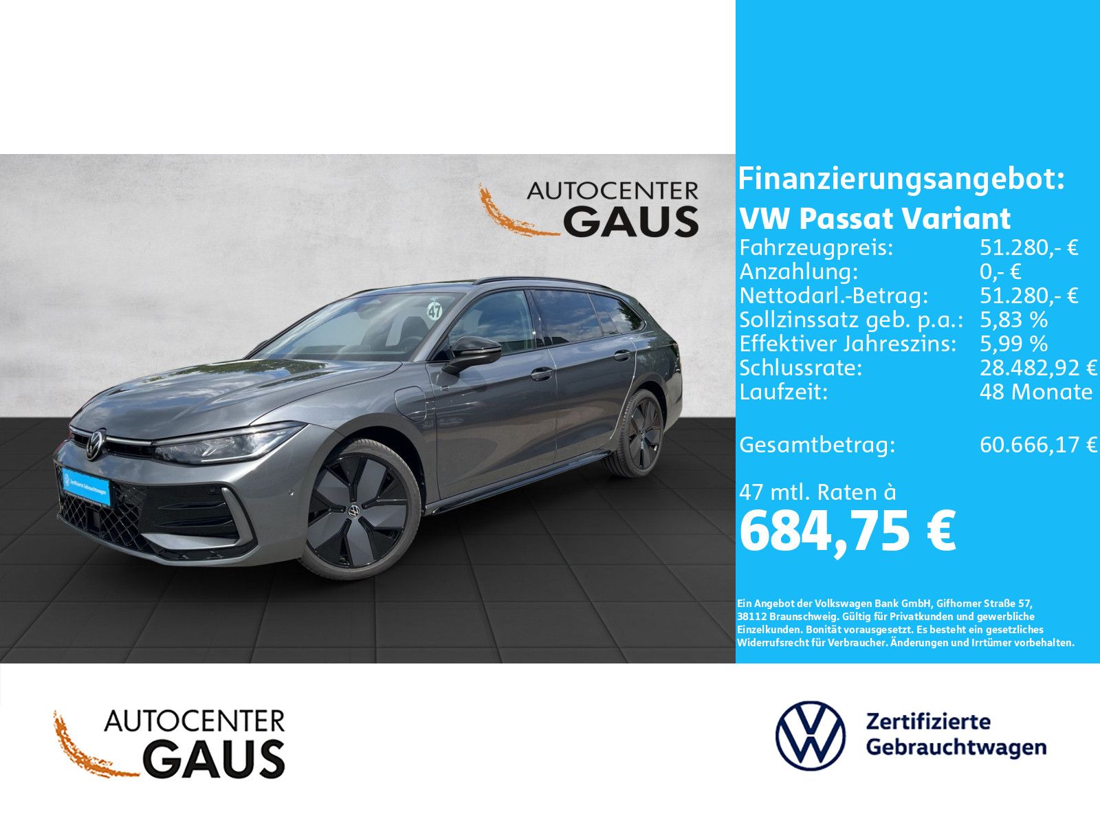 Passat Variant R-Line 1.5 TSI eHybrid DSG Pano*
