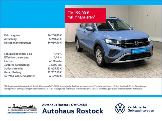 T-Cross Life 1.0 TSI DSG LED ACC TRAVEL NAVI SHZ