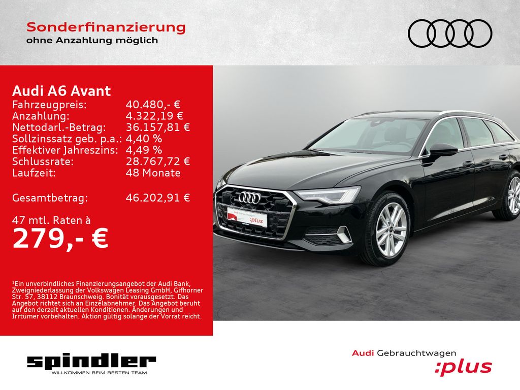 A6 Avant advanced 40TDI S-tronic/ Navi, AHK, LED