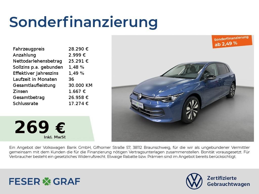 Golf Goal 2.0 TDI DSG AHK RFK Navi SHZ LHZ ACC