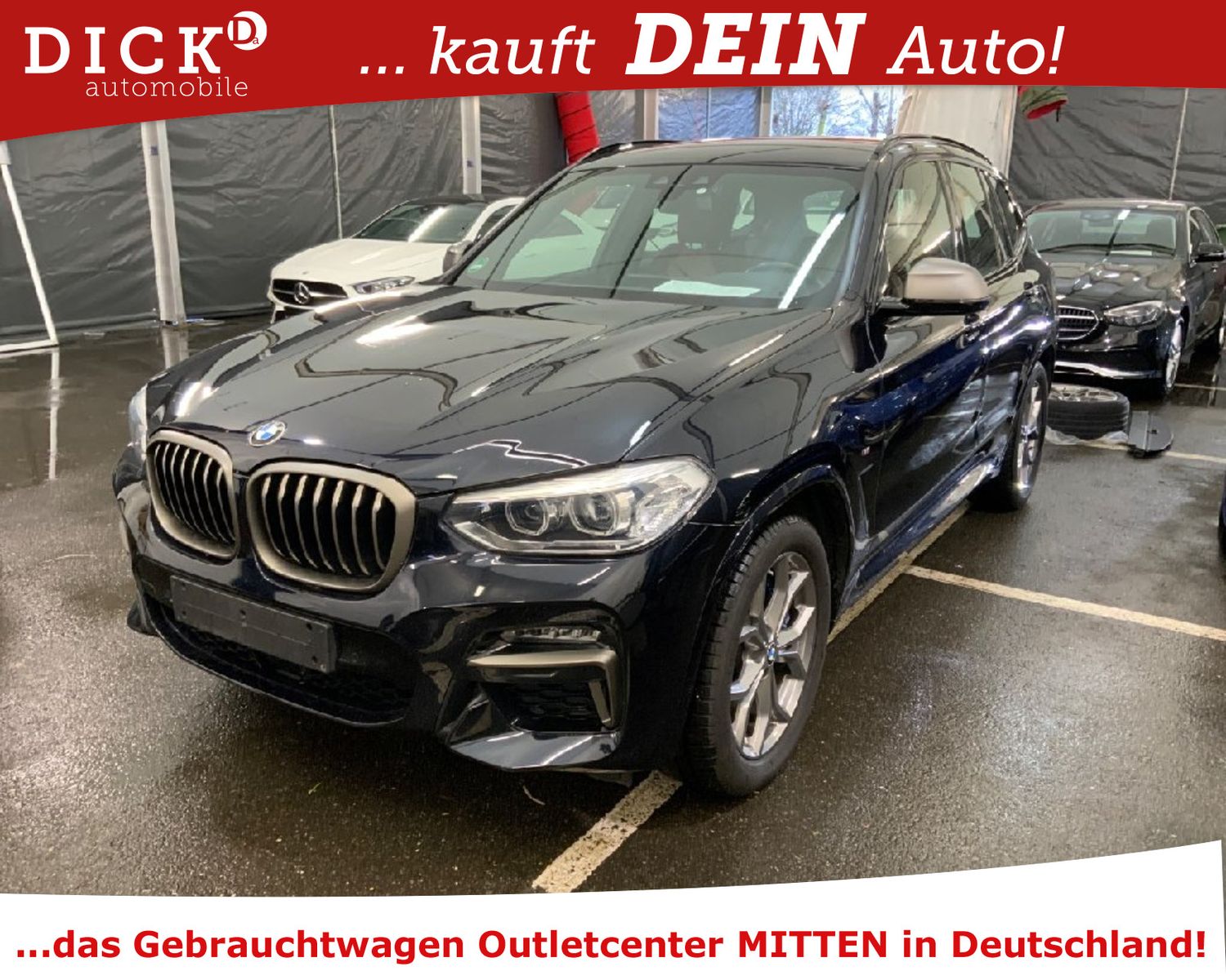 Fahrzeugabbildung BMW X3 M40i LED/ACC/HUD/H&K/VIRTU/LEDER/AHK/21"LM