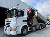 Scania G480 LB 10x4,E5,Kipper + Kran Fassi F660AXP, 21m
