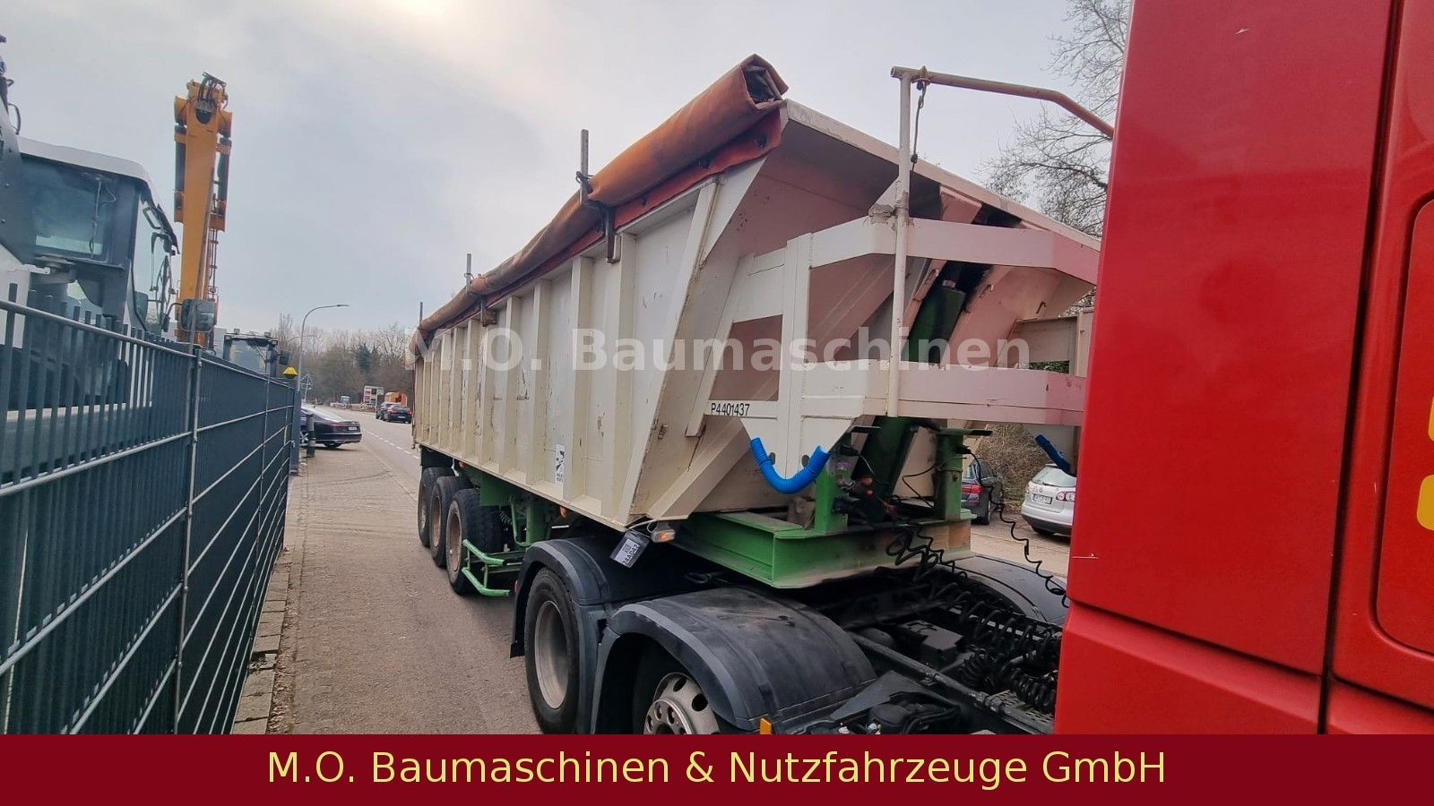 Fahrzeugabbildung Benalu TF 34 C / 3 Achser/ Kipper/Blattfederung /Alu /