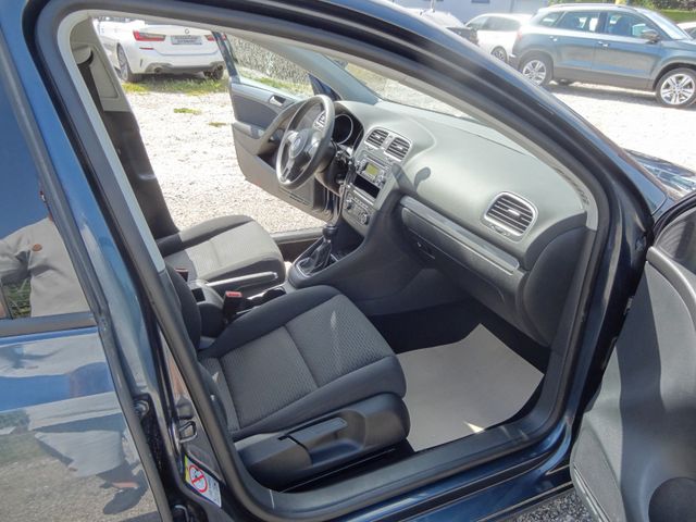 Fahrzeugabbildung Volkswagen Golf VI Trendline/TDI/105PS/PDC/Klima/SitzH/81TK