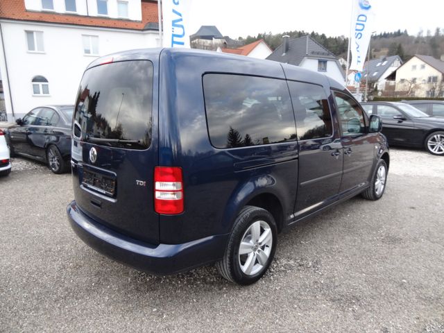 Fahrzeugabbildung Volkswagen Caddy Maxi Soccer/Xenon/7-Sitzer/81.300km/1.Hd/