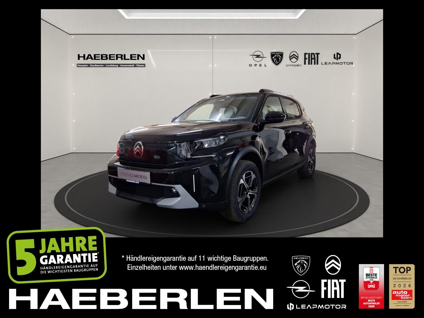 Citroën C3 Aircross 1.2 145 MAX LED+Navi+Fernlichtass.
