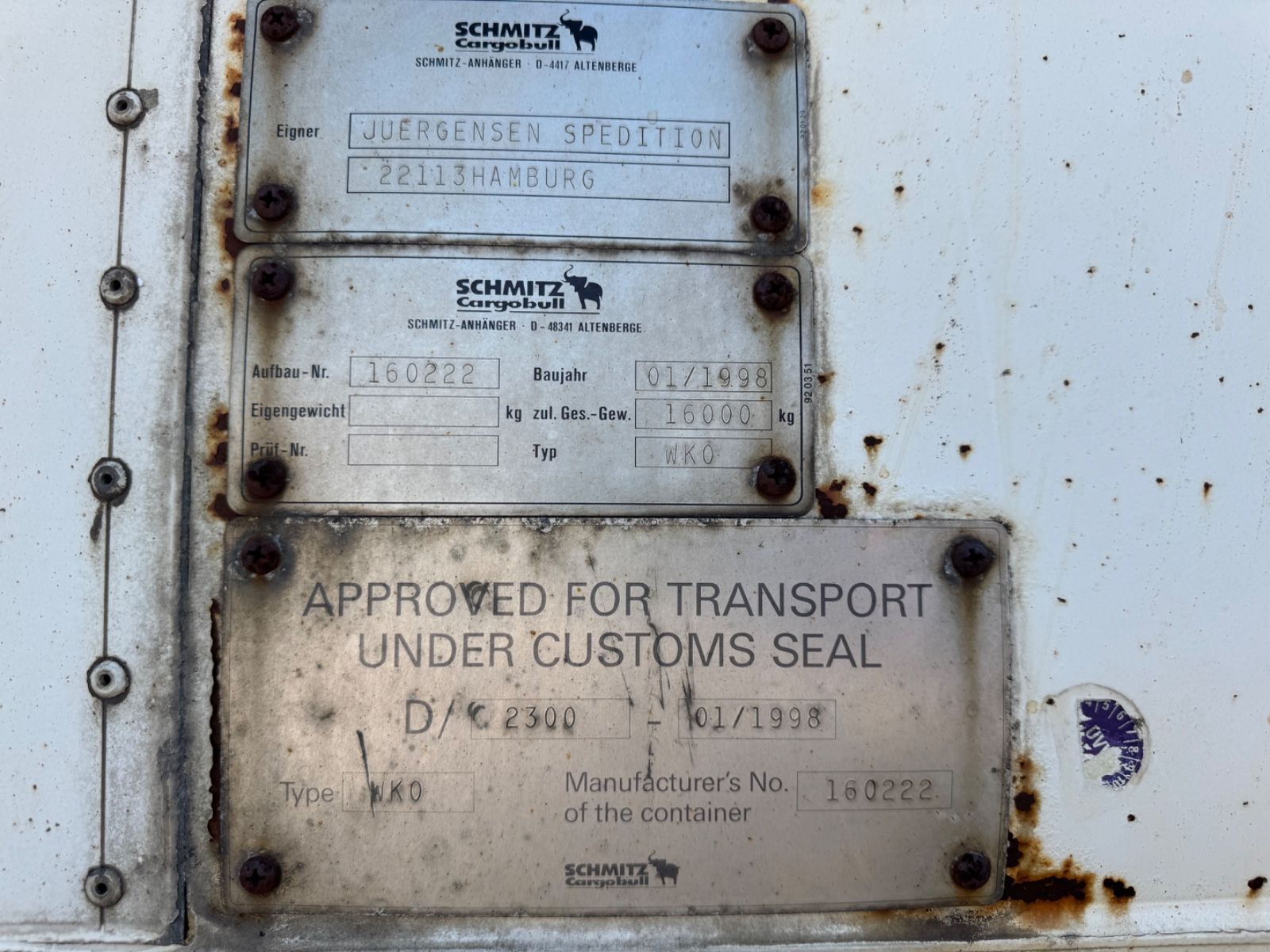 Fahrzeugabbildung Schmitz Cargobull WKO